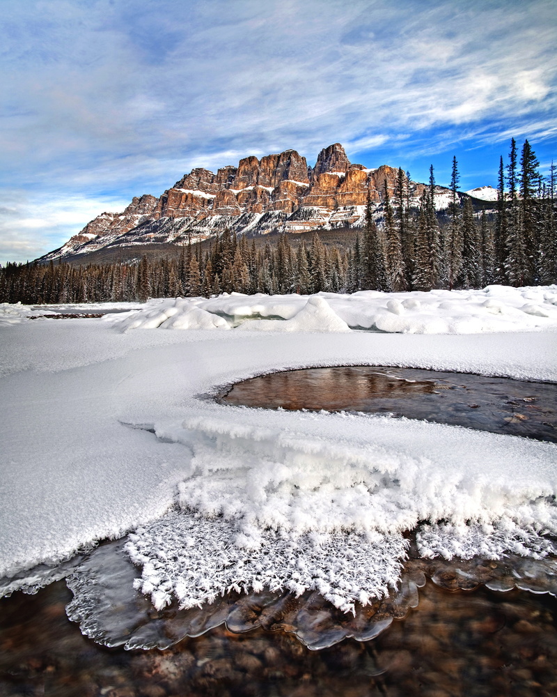 scenics - nature, environment, beauty in nature, canada, travel destinations, castle mountain, snow, wilderness, alberta, mountain, banff, bow, outdoors