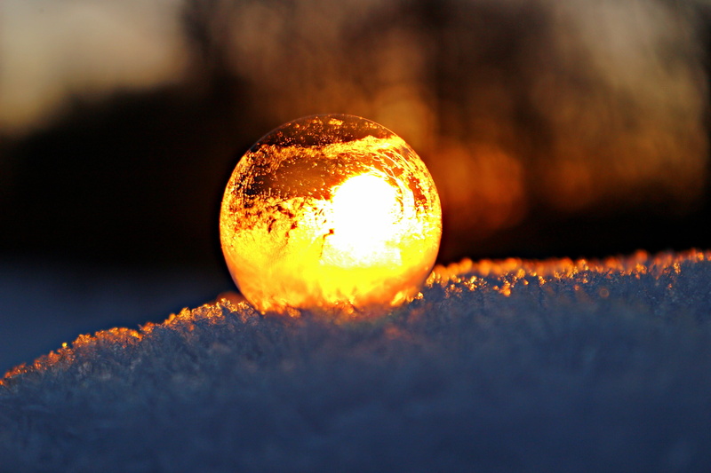 nature, fire, winter, yellow, heat - temperature, ze, frost blister, focus on foreground, soap bubble, sky, candle, single object, illuminated, plant, sunset
