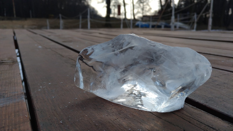 water, focus on foreground, wood, ice cold, close-up, ice cube, food and drink, plastic bag, polythene, ice sculpture, ze, no people, transparent ice, winter