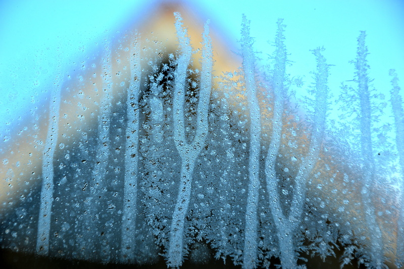 close-up, wet, pattern, window pane, snow, water, frost, cold, full frame, frozen, ice, hardest, window, 5K, raindrop, day, eiskristalle, glass - material