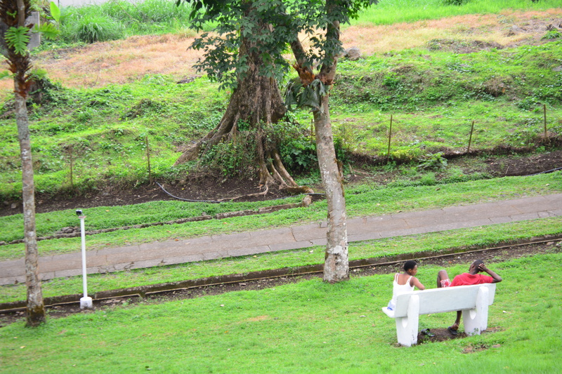 nature, real people, kmertour, land, full length, seat, field, togetherness, fako, women, couple - relationship, green, garden, cameroun, bench, outdoors