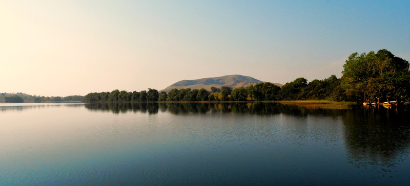 vacation, water, tranquil scene, plant, no people, non-urban scene, reflection, kmertour, tranquility, cameroon, scenics - nature, tree, bamoun, day, africa