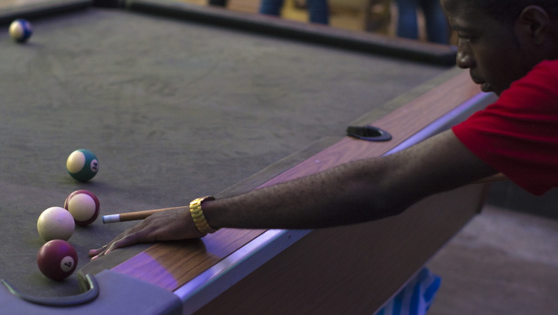 table, people, player, sports activity, indoors, concentration, sports equipment, skill, man, diagonale, billiard room, paintbrush, playing, cameroon, close-up