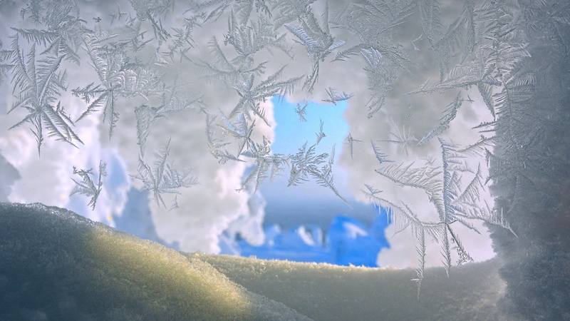 1080P, ice, nature, calm, closeup, winter, iceberg, depth of field, landscape, snow, frost