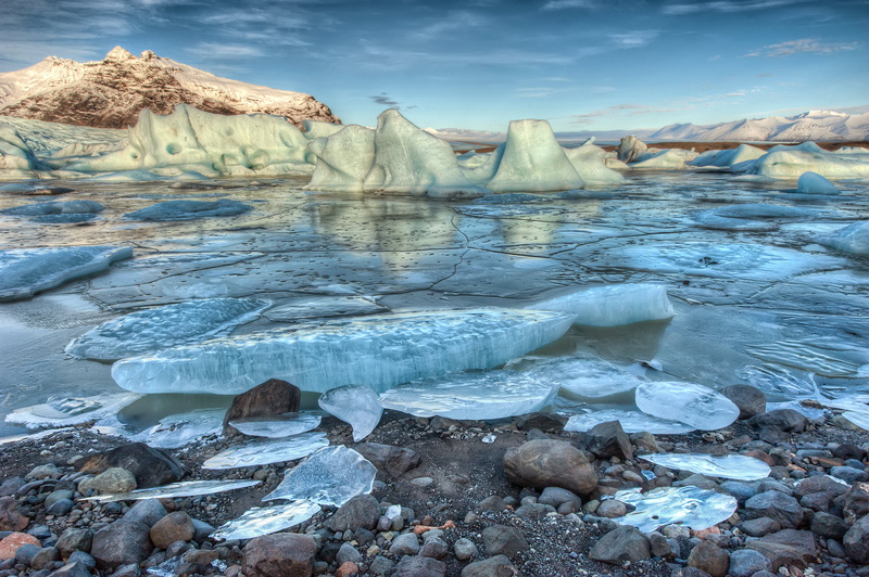 river, scenics, water, outdoors, bay, nature, landscape, 4K, rock - Object, glacier, daytime