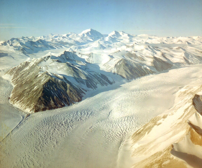beardmore, 1080P, snow, 3d and abstract, mountains, glacier, blue sky