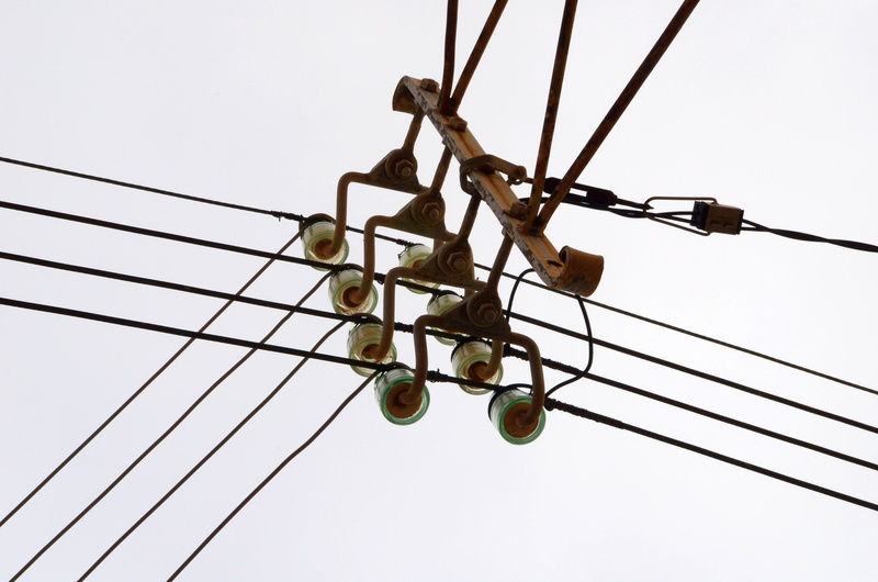 energy, current, power poles, technology, cable, upper lines, 4K, power supply, electricity pylon, steel cable, equipment, clear sky, complexity, strommast