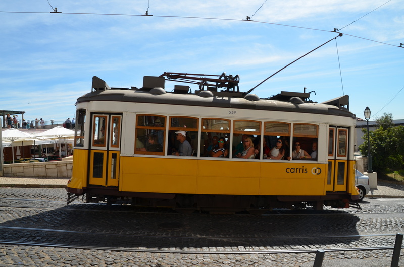holiday, travel, real people, day, land vehicle, summer, Portugal, track, sunlight, 4K, outdoors, capital, transportation, means of transport, public transportation