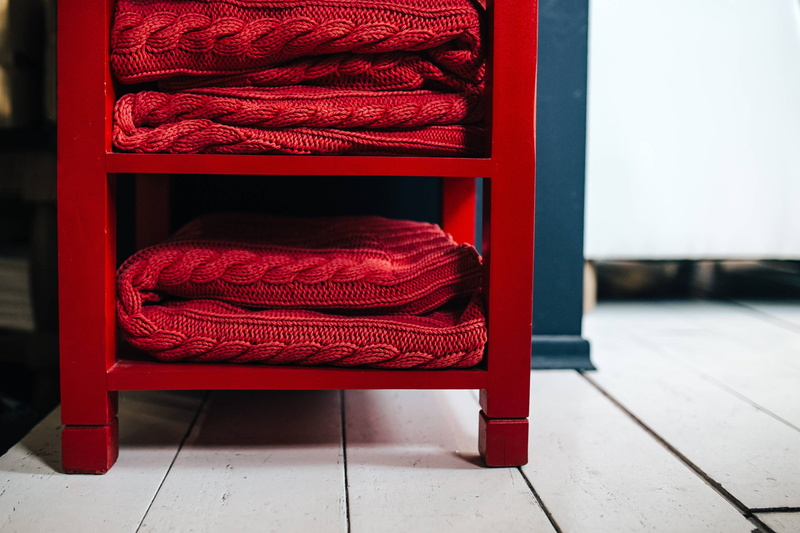 architecture, wood - material, shelf, woven, open, flooring, tile, fabrics, material, Folded, focus on foreground, no People, sweaters, comfortable, rug