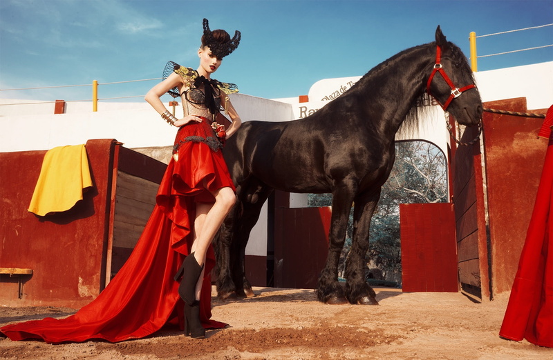 Fabulous, glamorous, animal wildlife, Clothing, domestic, clothes, Girl, Lovely, full length, extraordinary, one person, People, herbivorous, Horse, lifestyles