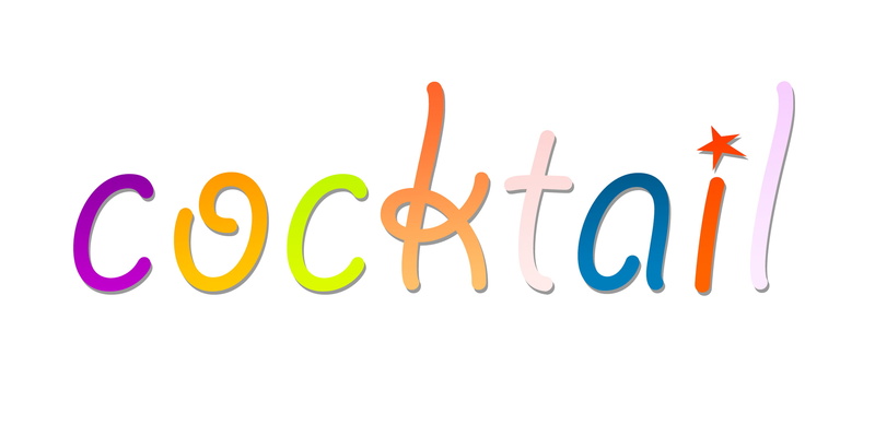 number, letter, food and drink, multi colored, studio shot, panoramic, indoors, plus sign, group of objects, coctail, 2K, white background, western script
