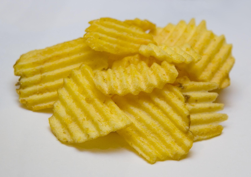 3d and abstract, food, crinkle cut, chips, love, 1080P, crisps