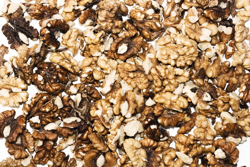 walnut, breakfast, freshness, large group of objects, directly above, no people, brown, abundance, 1080P, healthy eating, wellbeing, seed, nut, close-up