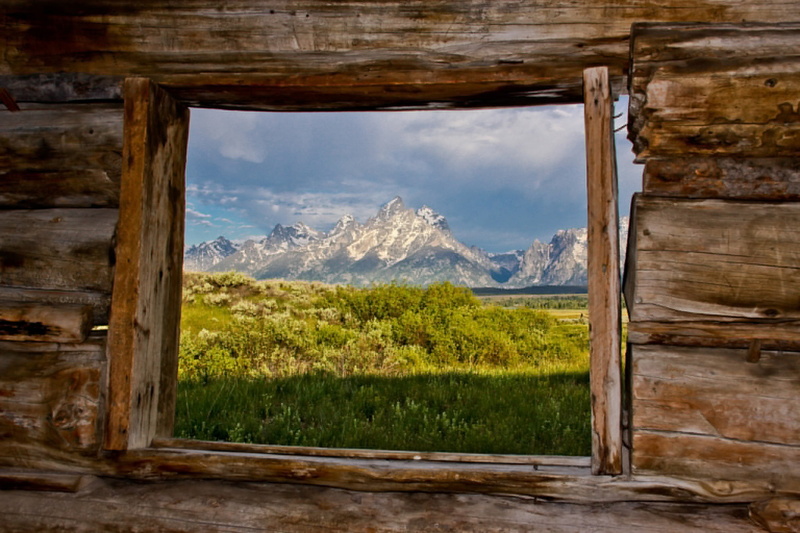 tranquil scene, 1080P, grass, cloud - sky, plant, snowcapped mountain, Grand Teton, non-urban scene, National Park, outdoors, nature, Grand Teton national Park