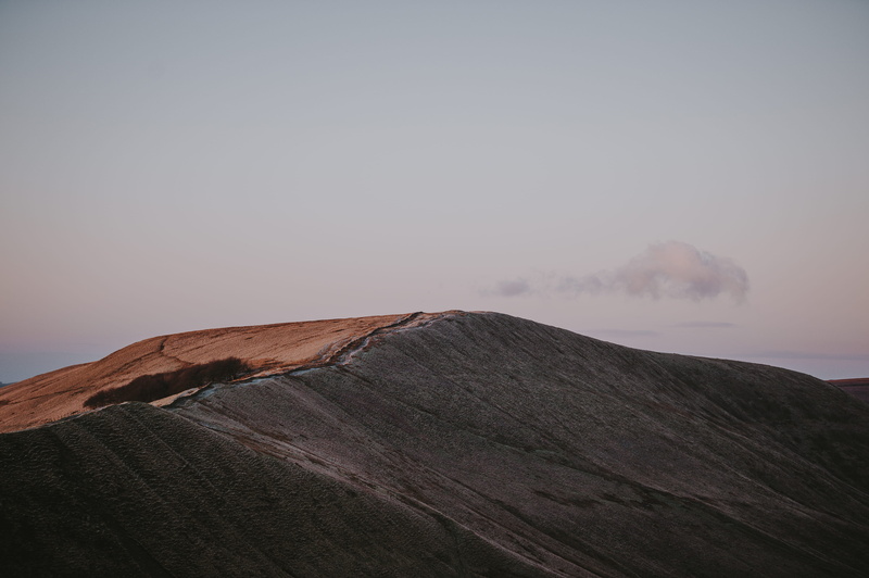 nature, brown, beauty in nature, hill, industry, climate, land, solid, geology, skies, outdoors, no people, blue, arid climate, coal mine, sky, garss, environment