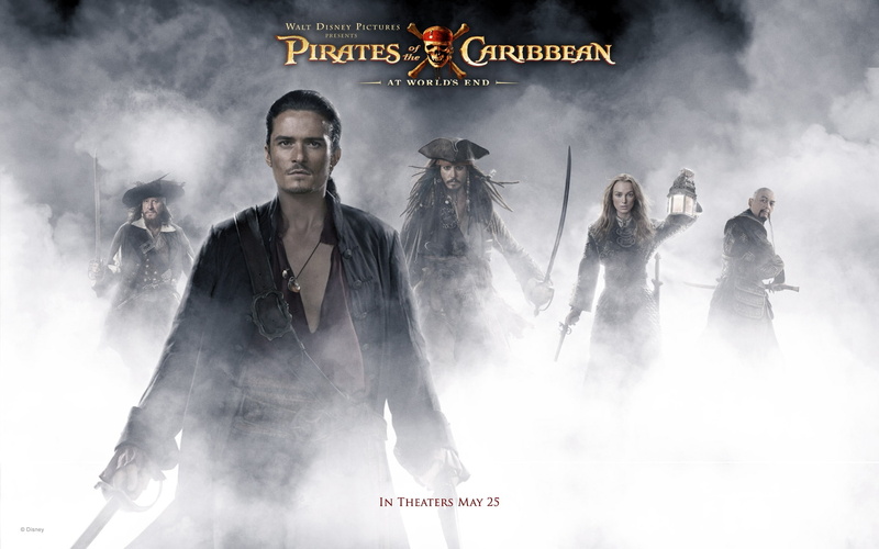 Orlando Bloom, untitled, worlds, movies, hd, Pirates of the Caribbean, end, 1080P, entertainment, art, At Worlds End, fog