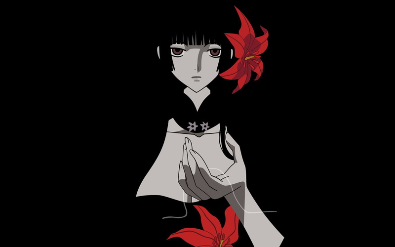 anime, anime girls, flowers, 720P, Ichihara Yuuko, xxxHOLiC