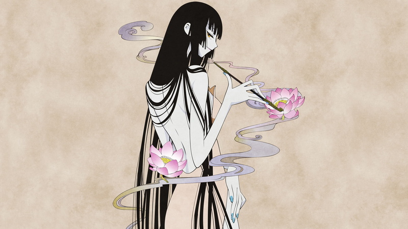 pink color, xxxHOLiC, wireless technology, connection, one person, clothing, listening, nature, wall - building feature, technology, studio shot, creativity