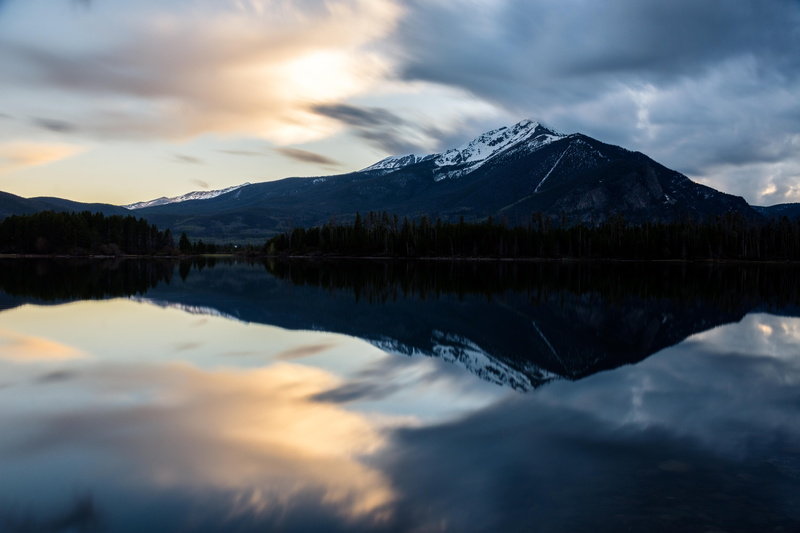 snow caps, nature, landscape, Colorado, 5K, mountains, Dillon Reservoir