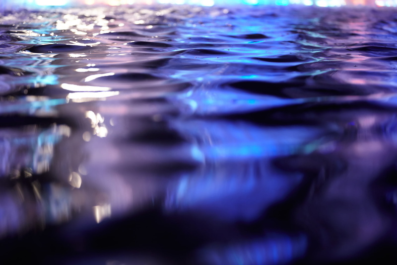 night, 1080P, lights, water, overflow, light