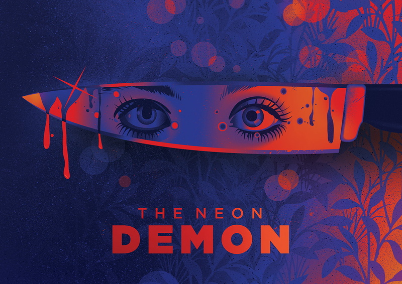 knife, movies, Elle Fanning, The Neon Demon, 1080P