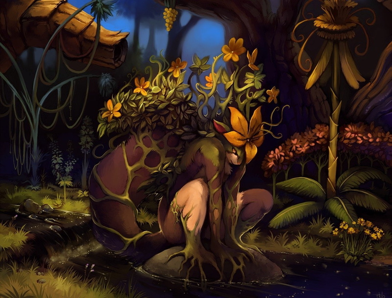 Creature, 720P, Sylvan, Forest, Fantasy, Elemental