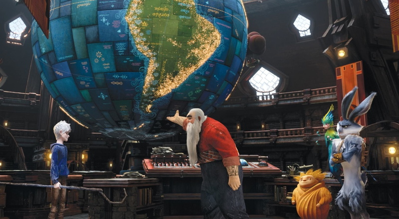 E. Aster Bunnymund, 1080P, Movie, Rise Of The Guardians, Tooth (Rise Of The Guardians), Sandman (Rise of the Guardians), North (Rise Of The Guardians)