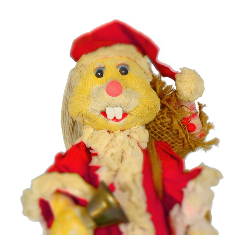 red, still life, stuffed toy, christmas hase, funny character, toy, easter bunny, studio shot, santa Claus, art and craft, decoration, representation, santa hase