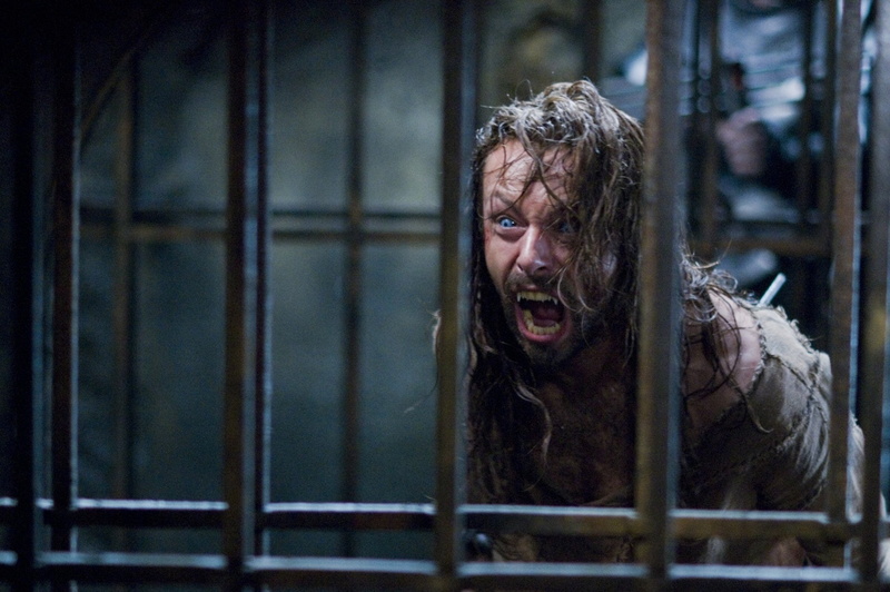 one person, portrait, fear, anger, spooky, negative emotion, hairstyle, emotion, mouth, shouting, Underworld: Rise of the Lycans, aggression, horror, hair