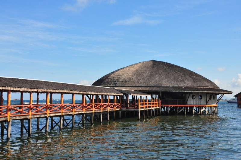 nature, architecture, stilt house, day, Island, waterfront, no people, stilt, outdoors, building exterior, built structure, seascape, Malaysia, sea, residential district