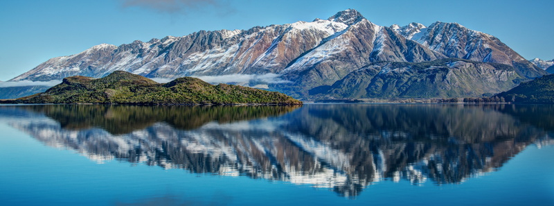 tree, landscape, cold temperature, scenics - nature, body, outdoors, Beautiful, mountain, water, Amazing, Mountains, lake, Reflection, sky, Oceania, tranquility