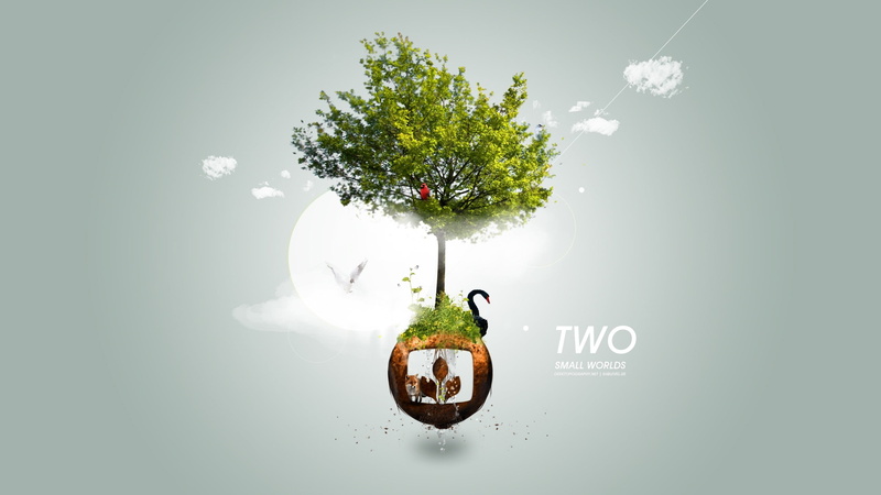 communication, plant, no people, digital composite, text, growth, board, tree, indoors, 2K, digital art, decor, landscape, western script, creativity