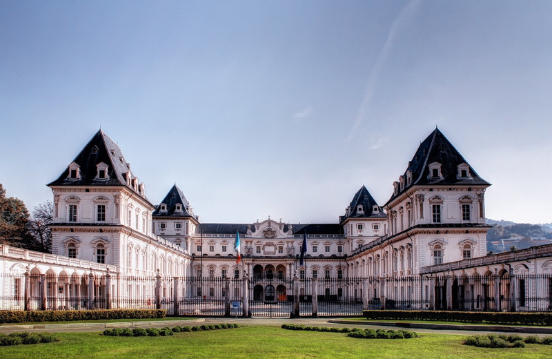 Castle, Castle of Valentino, Italy, Castles, Turin, Piedmonte, 1080P