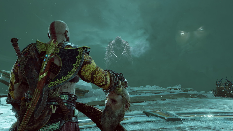 screen shot, God of War, Kratos, video games, 1080P, head