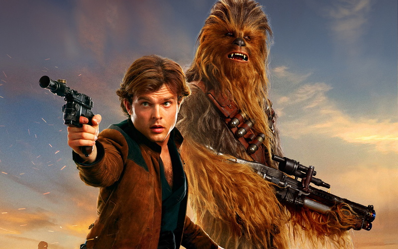 Han, Chewbacca, 2K, Solo