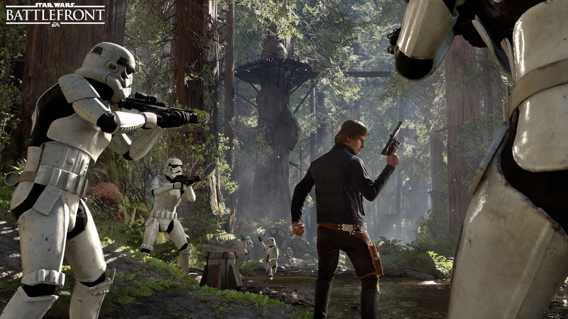 1080P, Star Wars Battlefront, Han Solo, Star Wars Battlefront (2015), Star Wars, Stormtrooper
