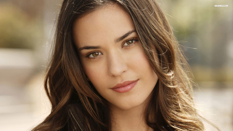 women, looking at camera, one person, beautiful people, beauty, brown hair, hairstyle, Odette Annable, human hair, contemplation, close-up, portrait, model