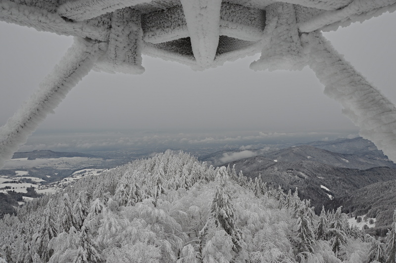 mountain, 5K, land, environment, aerial view, blackforest, nature, white, trees, tree, snow, day, weather, cold temperature, view, architecture, tranquil scene