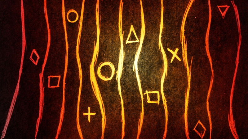 circle, arts culture and entertainment, backgrounds, yellow, night, creativity, full frame, abstract, cross, triangle, lines, glowing, sign, pattern, technology