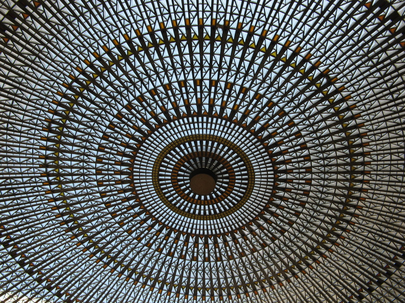 Ceiling, pattern, France, full frame, shape, Decorative Art, backgrounds, geometric shape, ornate, concentric, abstract, built structure, circle, art and craft