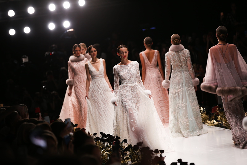 wedding dress, art and craft, mbfw, 5K, actress, wedding, women, female likeness, designer, celebration, human representation, adult, fashion, people