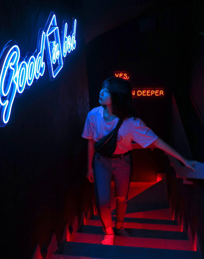 staircase, interior design, communication, laser, architecture, led, sign, night life, lights, backto80s, fashion, neon, child, human, lighting equipment