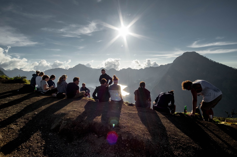 group of people, cloud - sky, mountain, leisure activity, scenics - nature, sun, mountain range, lens flare, women, outdoors, sky, sunlight