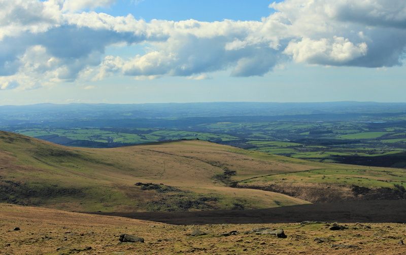 4K, idyllic, land, hiking, cloud - sky, countryside, rural scene, sky, green color, devon, landscape, tranquility, moorland, nature, tranquil scene, plant