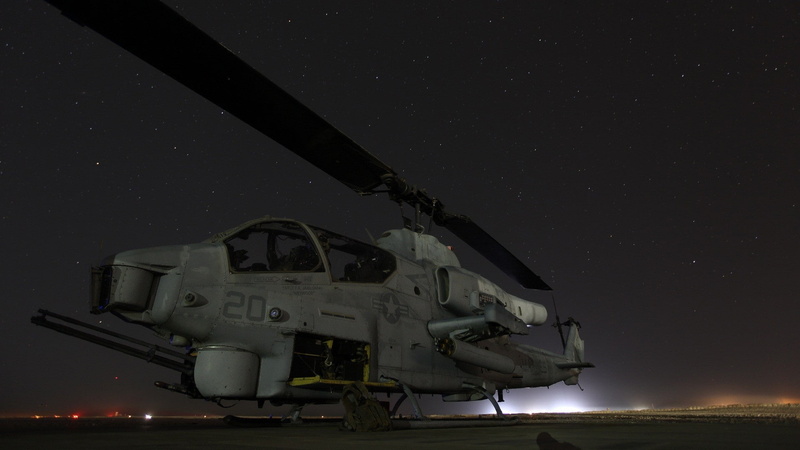 1080P, AH-1W, vehicle, helicopters, military aircraft, USMC, military, Bell AH-1 SuperCobra