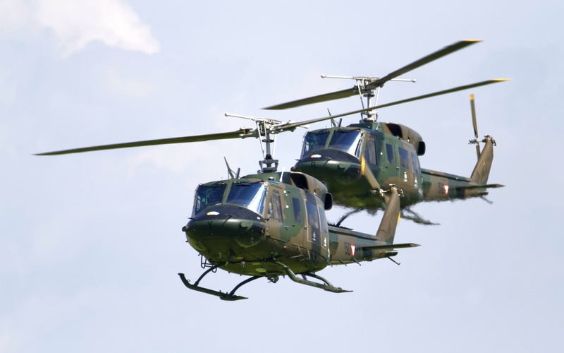 AB-212, 2K, Agusta-Bell, transport helicopter