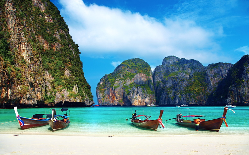 hd, beach, 2K, tajland, wallpapaer