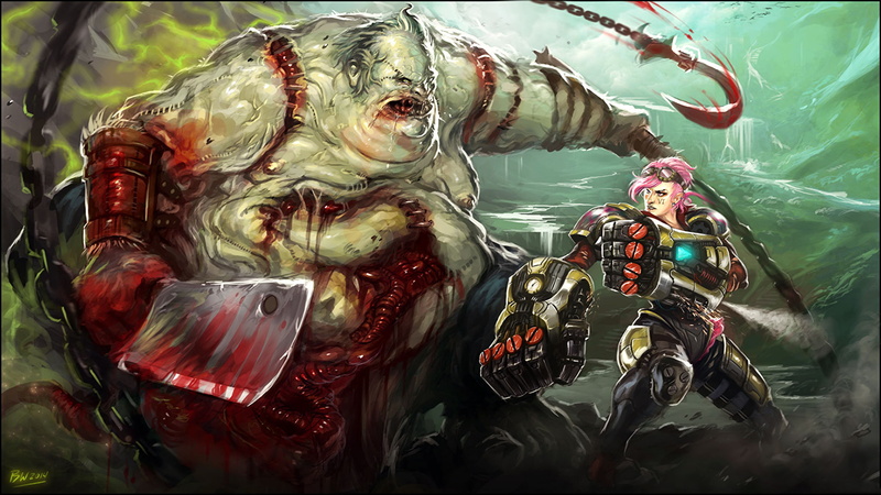 screenshot, caracters, pudge, hd, 1080P, monsters, dota