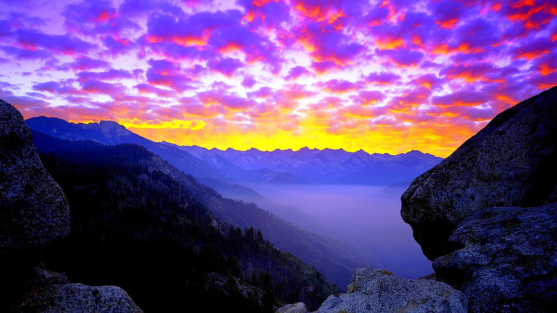 public land, sequoia national park, 1080P, sunset, clouds, morning, natio, beautiful, north america, natural world, pacific states
