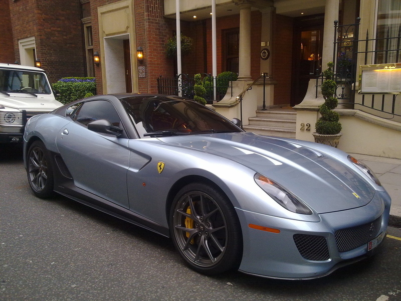 grey, ferrari, gto, 599, coupe, supercars, cars, 1080P, gris